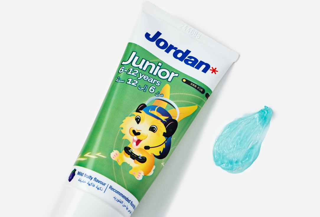 Jordan Baby Toothpaste Junior 6-12 50 ml Jordan Baby Toothpaste Junior 6-12