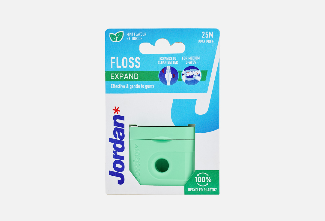 Jordan Dental Floss Expand Fresh 1 pcs Jordan Dental Floss Expand Fresh