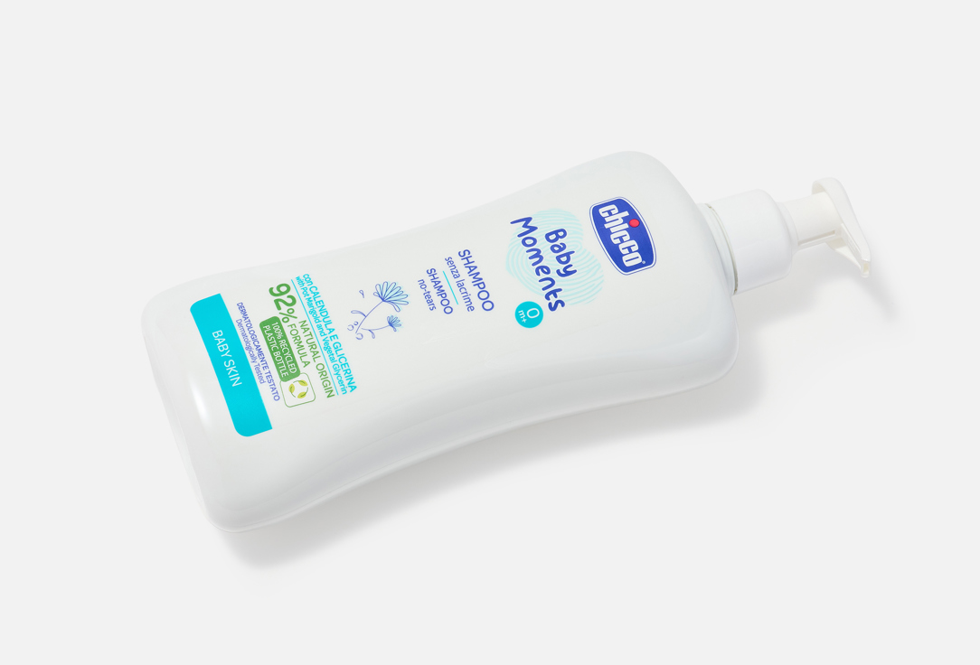 CHICCO Tear-free shampoo Baby Moments Shampoo