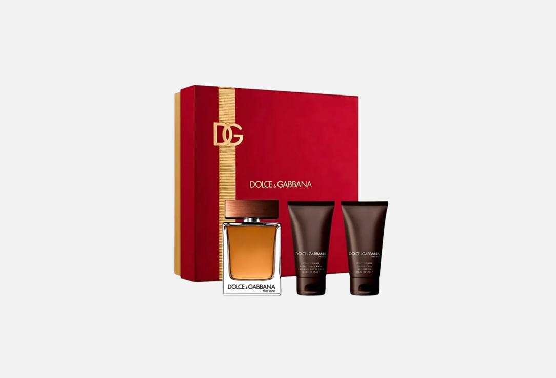 Dolce & Gabbana Eau de Toilette, After Shave Balm & Shower Gel set The One