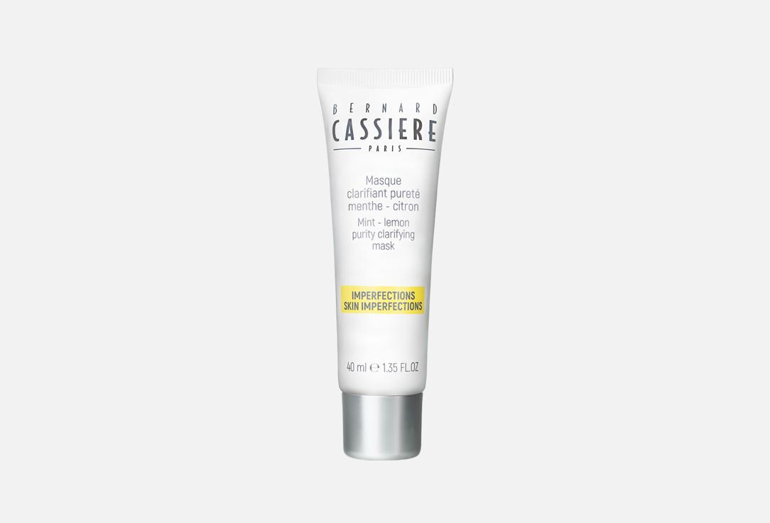 BERNARD CASSIERE Purifying clarifying face mask mint lemon 40 ml BERNARD CASSIERE Purifying clarifying face mask mint lemon