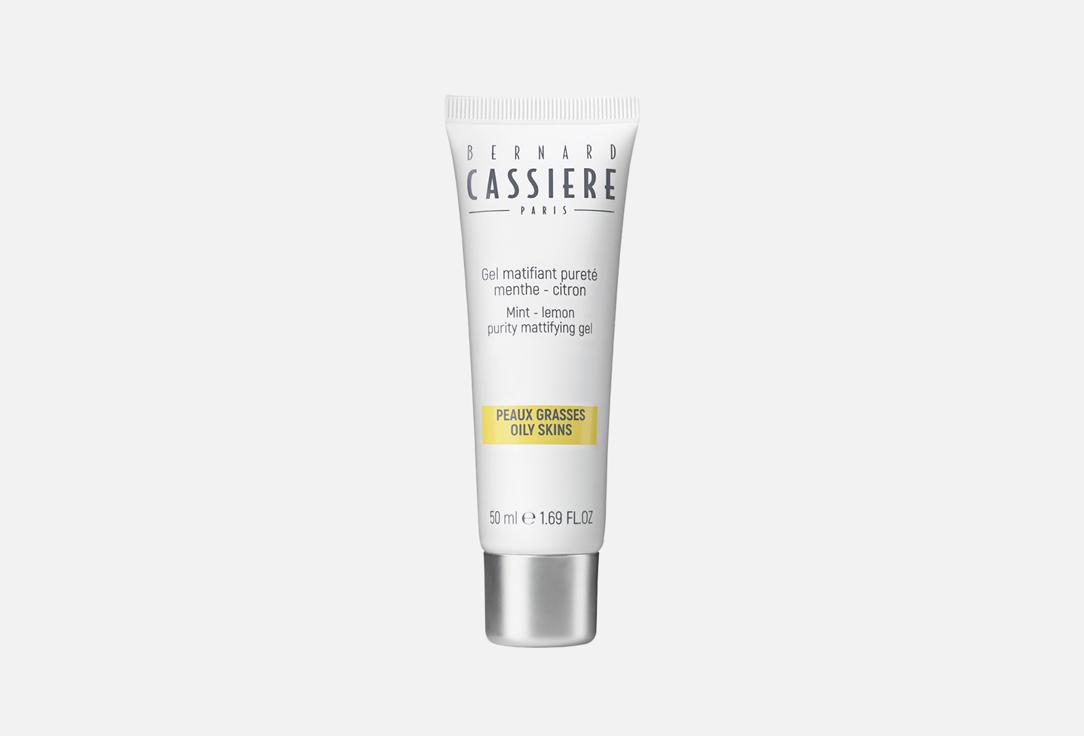 BERNARD CASSIERE Mattifying purifying face gel mint lemon 50 ml BERNARD CASSIERE Mattifying purifying face gel mint lemon