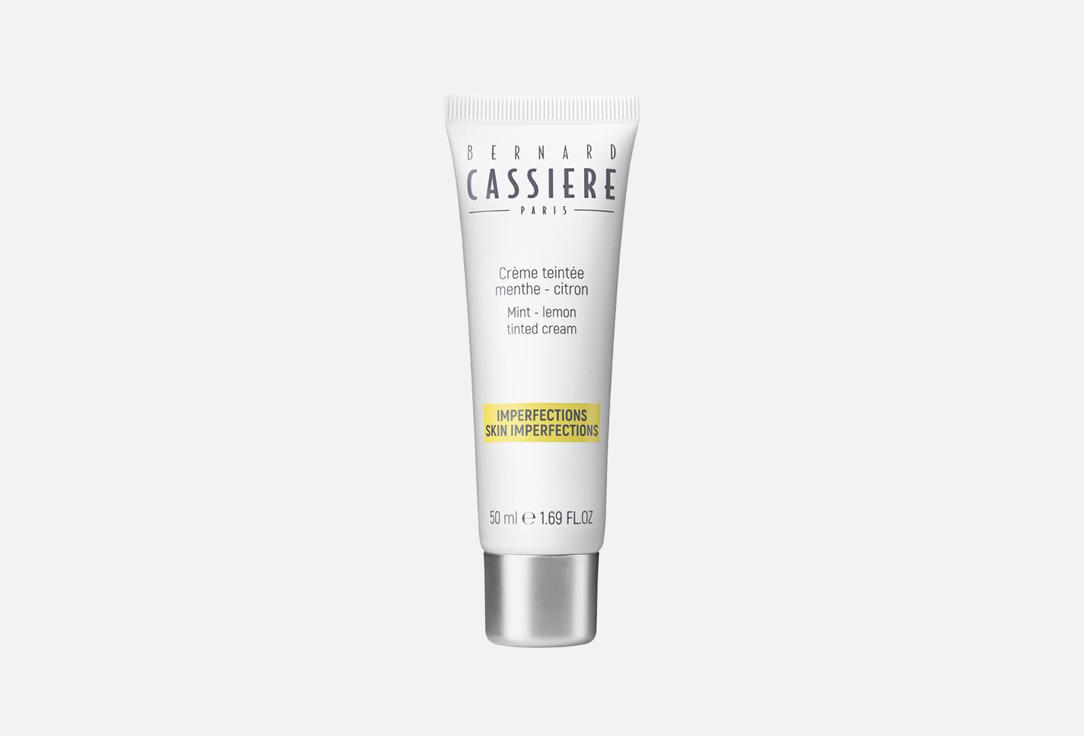 BERNARD CASSIERE Tinted mattifying face cream mint lemon 50 ml BERNARD CASSIERE Tinted mattifying face cream mint lemon