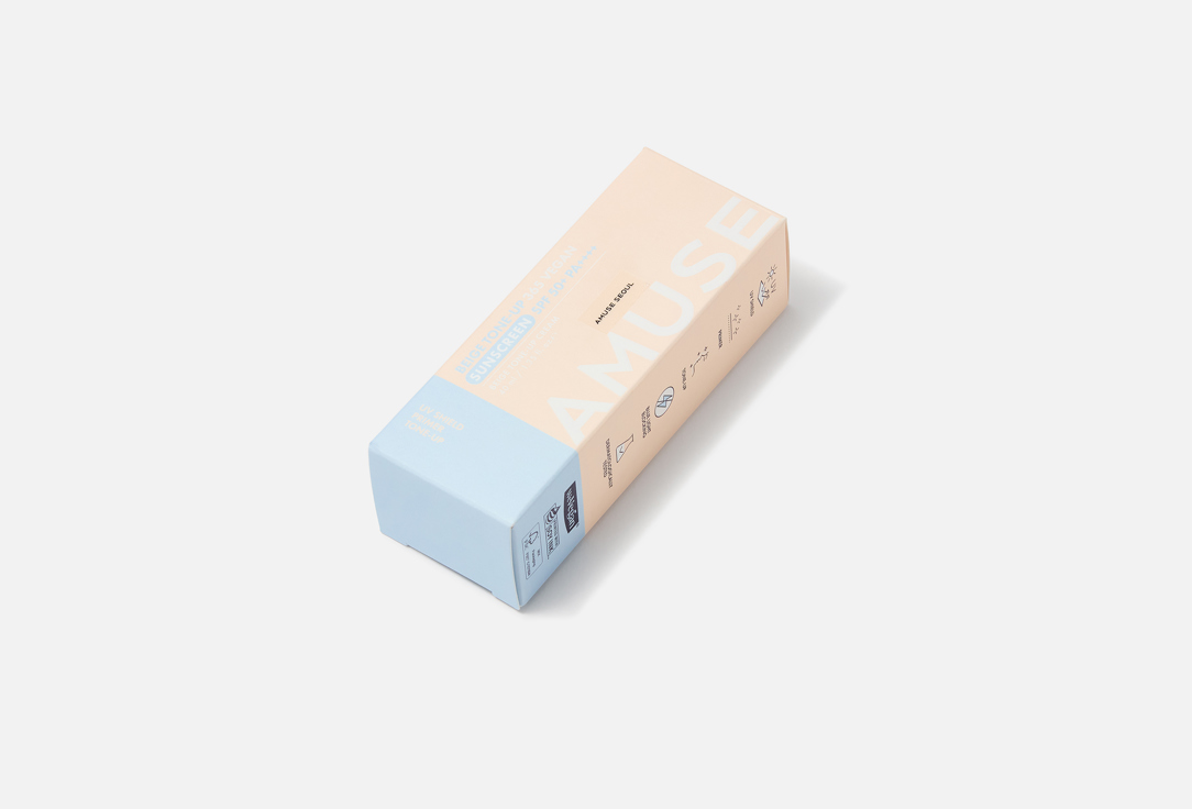 AMUSE Sunscreen SPF 50+ PA++++ TONE-UP 365 VEGAN Beige 40 ml AMUSE Sunscreen SPF 50+ PA++++ TONE-UP 365 VEGAN
