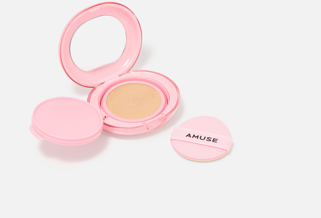 AMUSE Dewy Foundation cushion SPF50+ PA++++ Dew power vegan