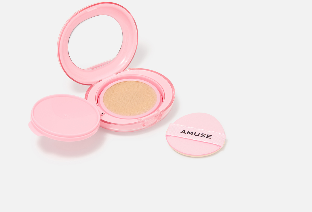 AMUSE Dewy Foundation cushion SPF50+ PA++++ Dew power vegan