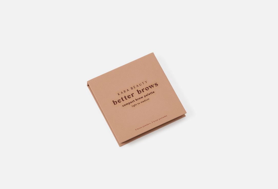 KARA BEAUTY Mini eyeBROW PALETTE BETTER BROWS