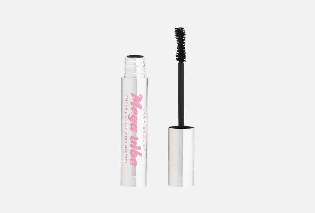 KARA BEAUTY volume & lengthening mascara MEGA VIBE Black 4 ml KARA BEAUTY volume & lengthening mascara MEGA VIBE