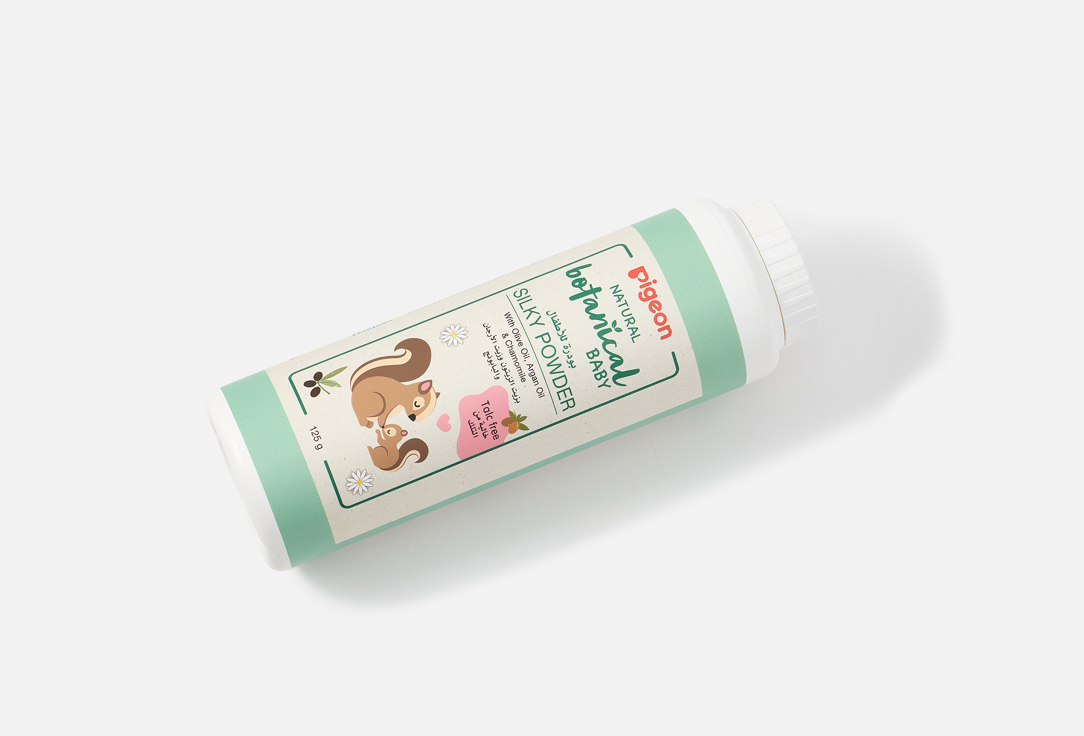 Pigeon Silky Powder Natural Botanical Baby 125 g Pigeon Silky Powder Natural Botanical Baby
