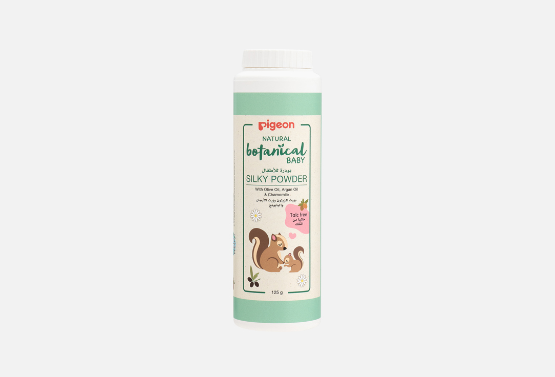 Pigeon Silky Powder Natural Botanical Baby 125 g Pigeon Silky Powder Natural Botanical Baby