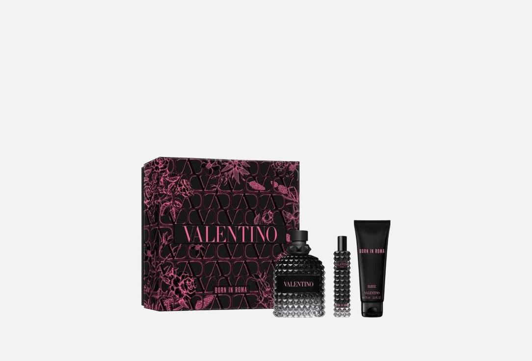 Valentino Eau de Toilette & Shower Gel Gift Set Uomo Born In Roma 3 pcs Valentino Eau de Toilette & Shower Gel Gift Set Uomo Born In Roma