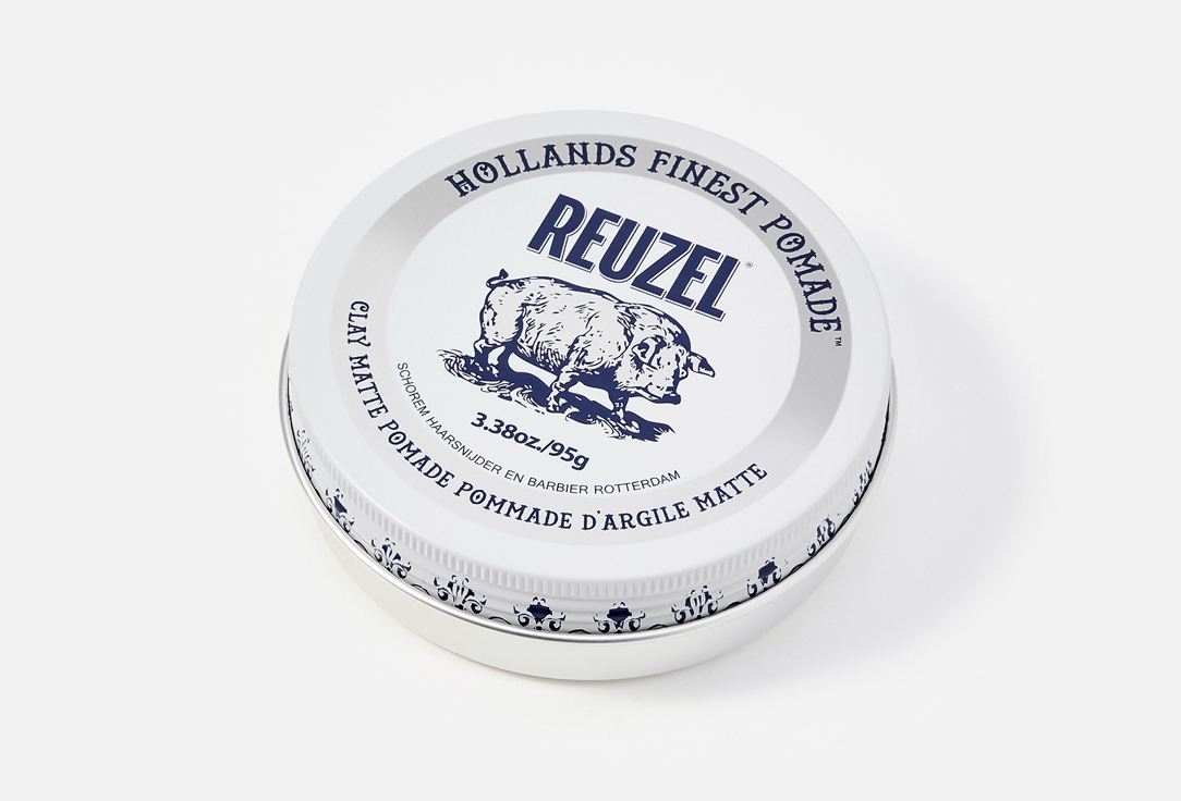 Reuzel Medium Hold Matte Hair Pomade Clay Matte 95 g Reuzel Medium Hold Matte Hair Pomade Clay Matte