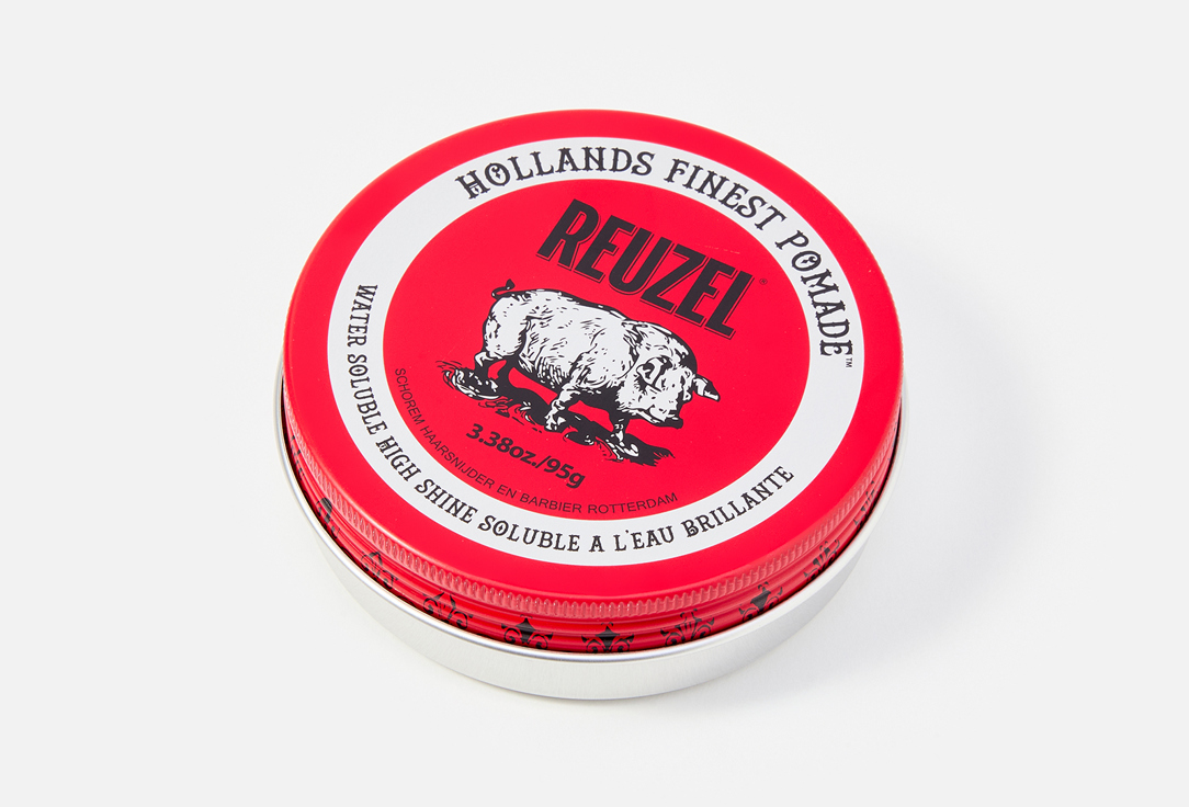 Reuzel Medium hold High shine Hair Pomade Red Pomade