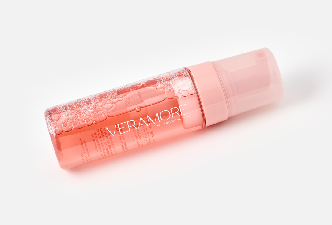 VERAMORE BUBBLE DEEP CLEANSING FOAM ROSE & TEA TREE 150 ml VERAMORE BUBBLE DEEP CLEANSING FOAM ROSE & TEA TREE