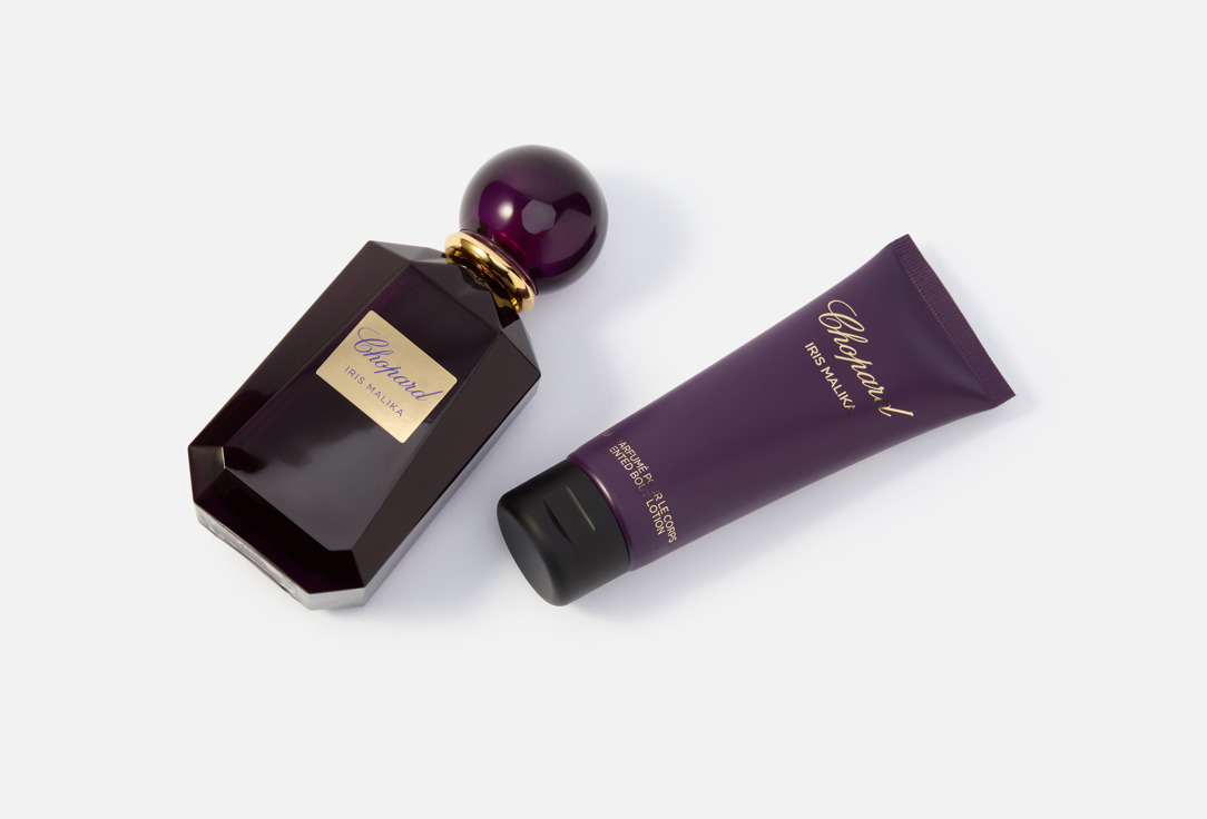 Chopard Eau de parfum & body lotion set iris malika