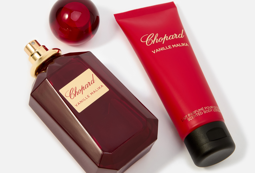 شوبارد مجموعة ماء عطر و لوشن للجسم فانيلا ماليكا