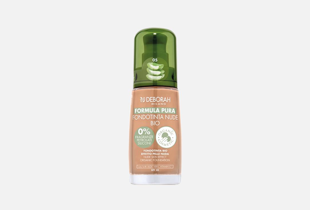 DEBORAH MILANO Liquid Foundation SPF20 FORMULA PURA Nude Skin Effect