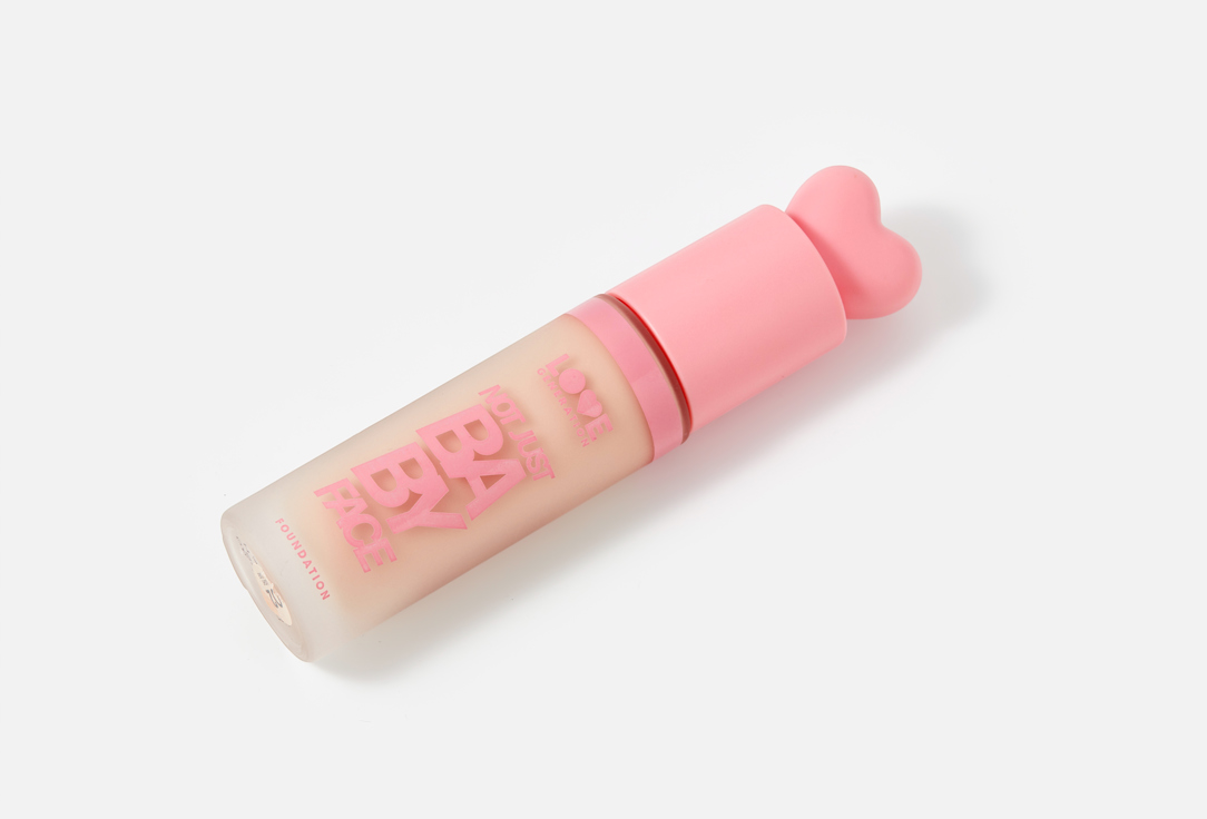 Love Generation Natural face foundation cream Not Just Baby Face 02, Ivory 30 ml Love Generation Natural face foundation cream Not Just Baby Face