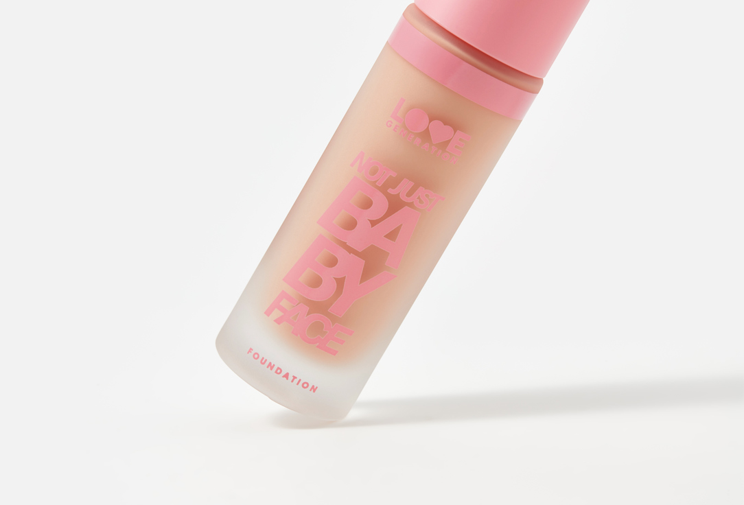 Love Generation Natural face foundation cream Not Just Baby Face 04, Ivory 30 ml Love Generation Natural face foundation cream Not Just Baby Face