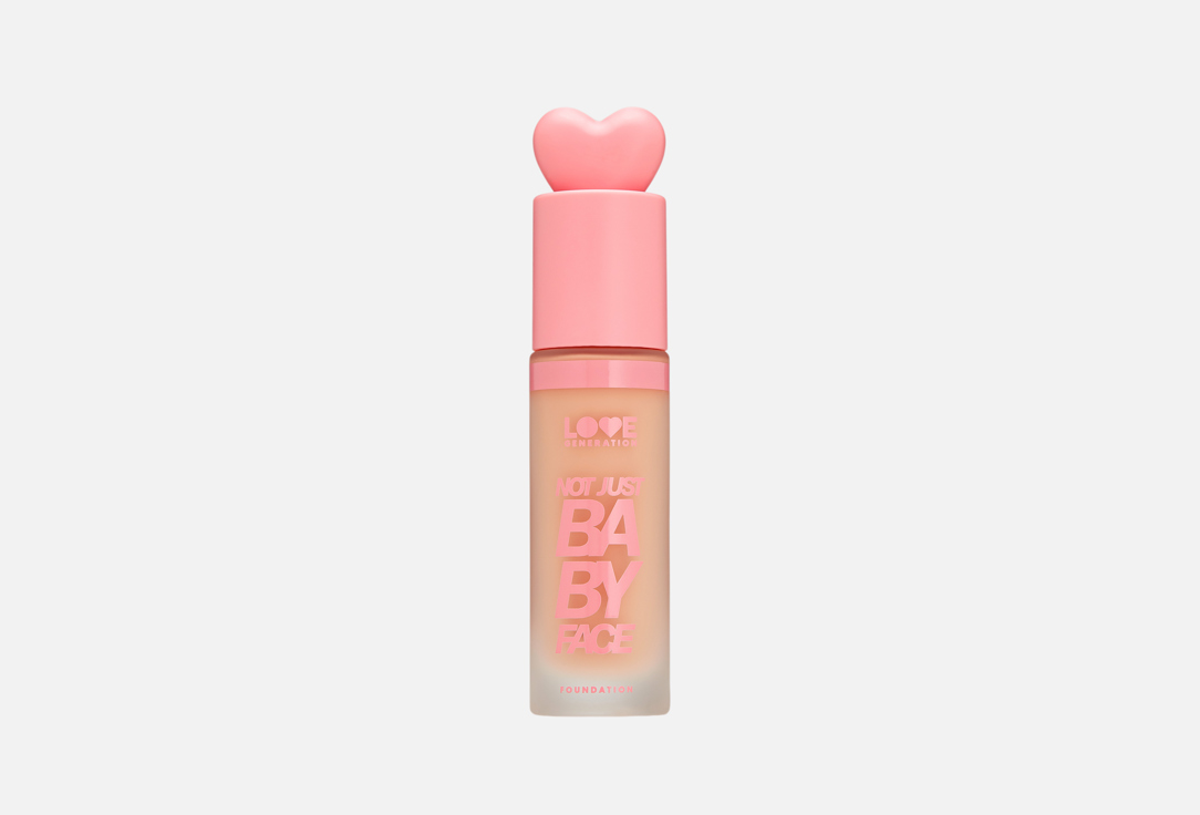 Love Generation Natural face foundation cream Not Just Baby Face 04, Ivory 30 ml Love Generation Natural face foundation cream Not Just Baby Face