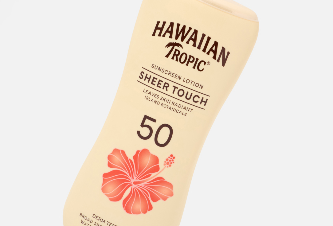 Hawaiian Tropic SUNSCREEN LOTION SPF 50 Sheer Touch
