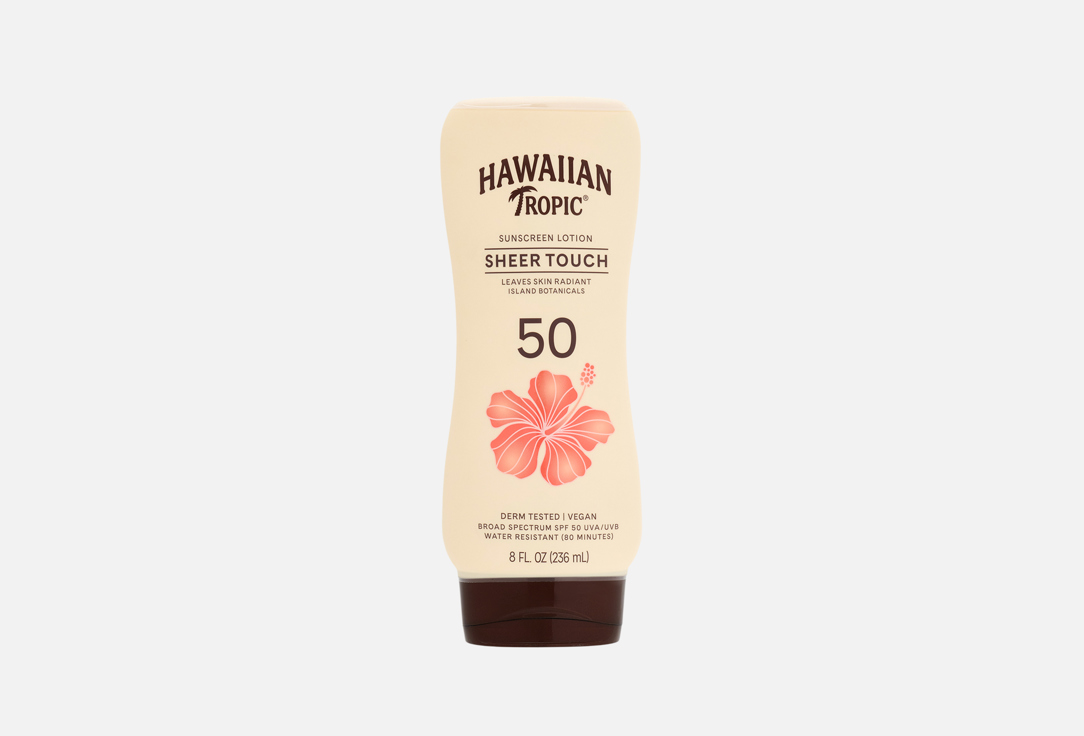 Hawaiian Tropic SUNSCREEN LOTION SPF 50 Sheer Touch