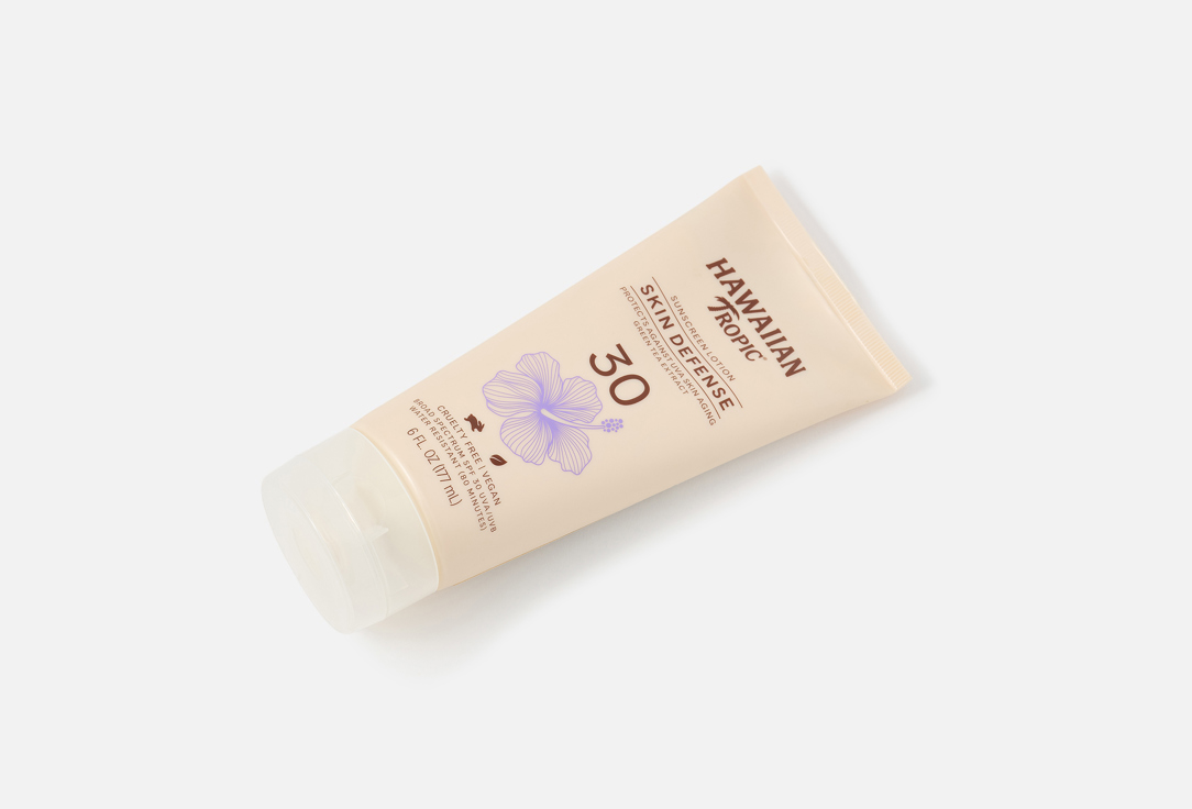 Hawaiian Tropic SUNSCREEN LOTION SPF 30 Skin Defense