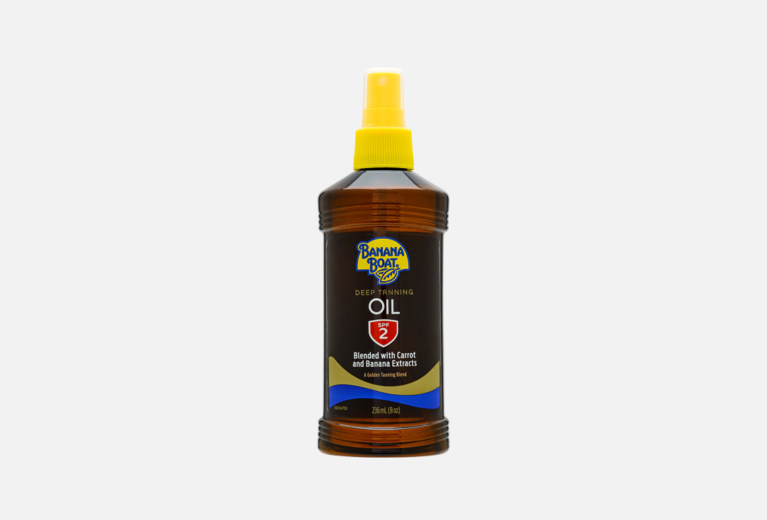 Banana Boat Tanning Oil Spf 2 Deep Tanning Oil