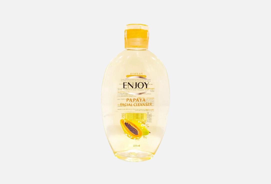 Enjoy Face Cleansing Gel Face&Makeup Papaya Cleanser 225 ml Enjoy Face Cleansing Gel Face&Makeup Papaya Cleanser