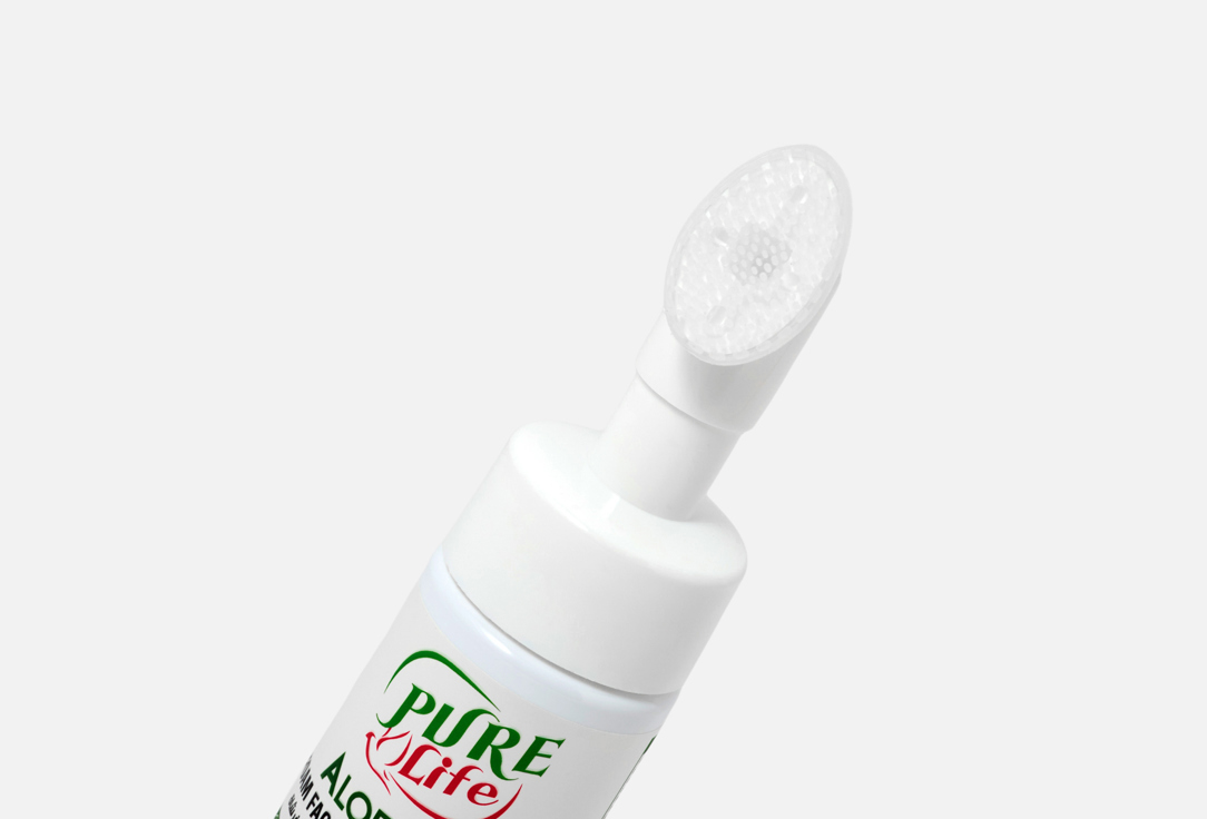 Pure life Cleansing Foam & Brush Aloe Vera Foaming Face Wash 150 ml Pure life Cleansing Foam & Brush Aloe Vera Foaming Face Wash