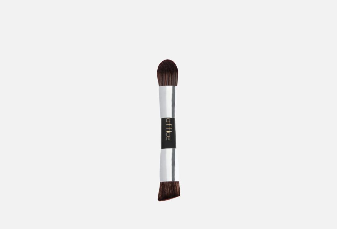 Office Makeup Dual-Ended Foundation Brush Brush S3