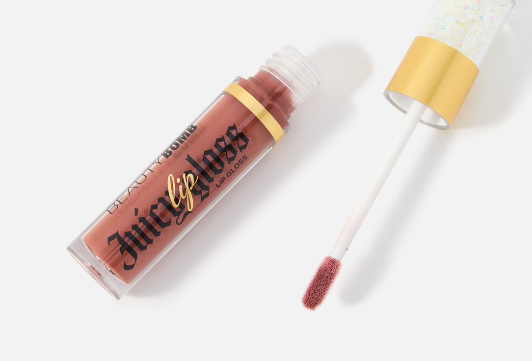 Beauty Bomb Moisturizing Glossy Lip Gloss Juicy 13, Cocoa Queen 3.4 ml Beauty Bomb Moisturizing Glossy Lip Gloss Juicy