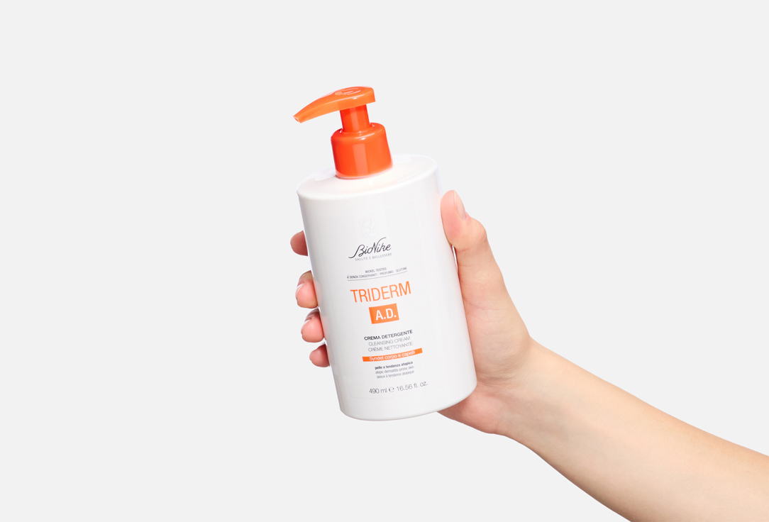BioNike GENTLE BODY AND HAIR CLEANSING CREAM TRIDERM A.D.