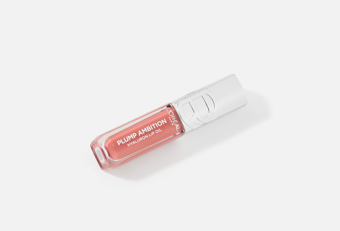 L'Oreal Paris Hydrating Lip Oil Plump Ambition 650, Nude macaron 5 ml L'Oreal Paris Hydrating Lip Oil Plump Ambition