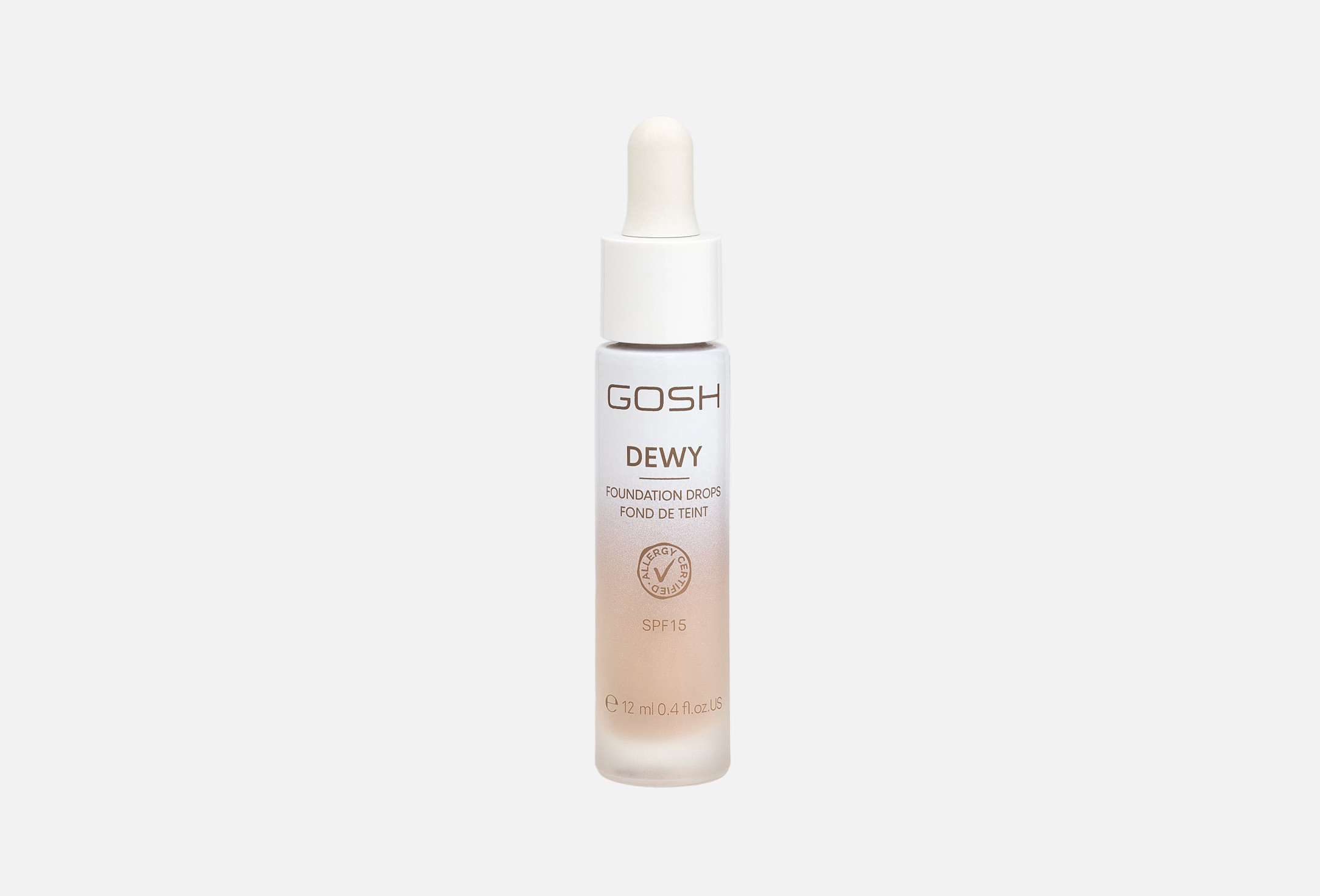 Dewy Foundation Drops  12 008, Tan
