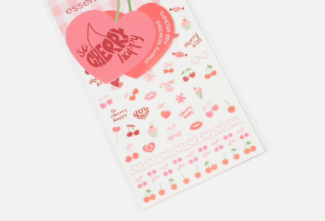 essence Nail stickers So cherry happy cherry scented nail stickers