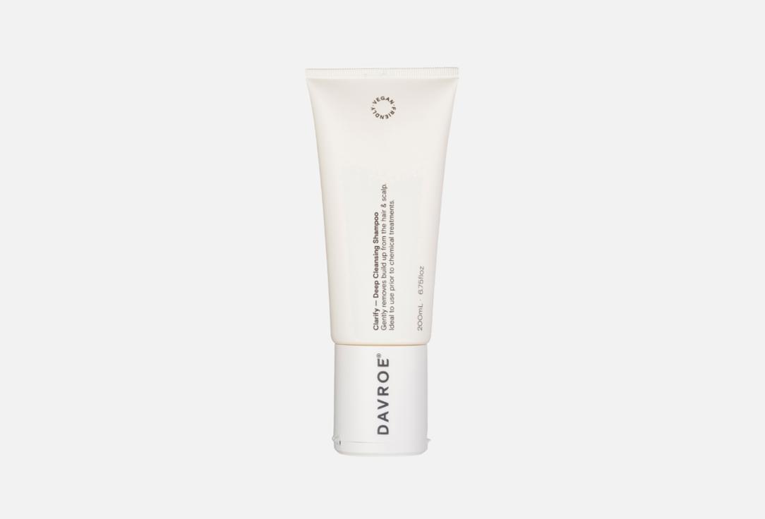 Davroe Шампунь для глубокого очищения волос и кожи головы Clarify Deep Cleansing Shampoo 200 мл Davroe Шампунь для глубокого очищения волос и кожи головы Clarify Deep Cleansing Shampoo