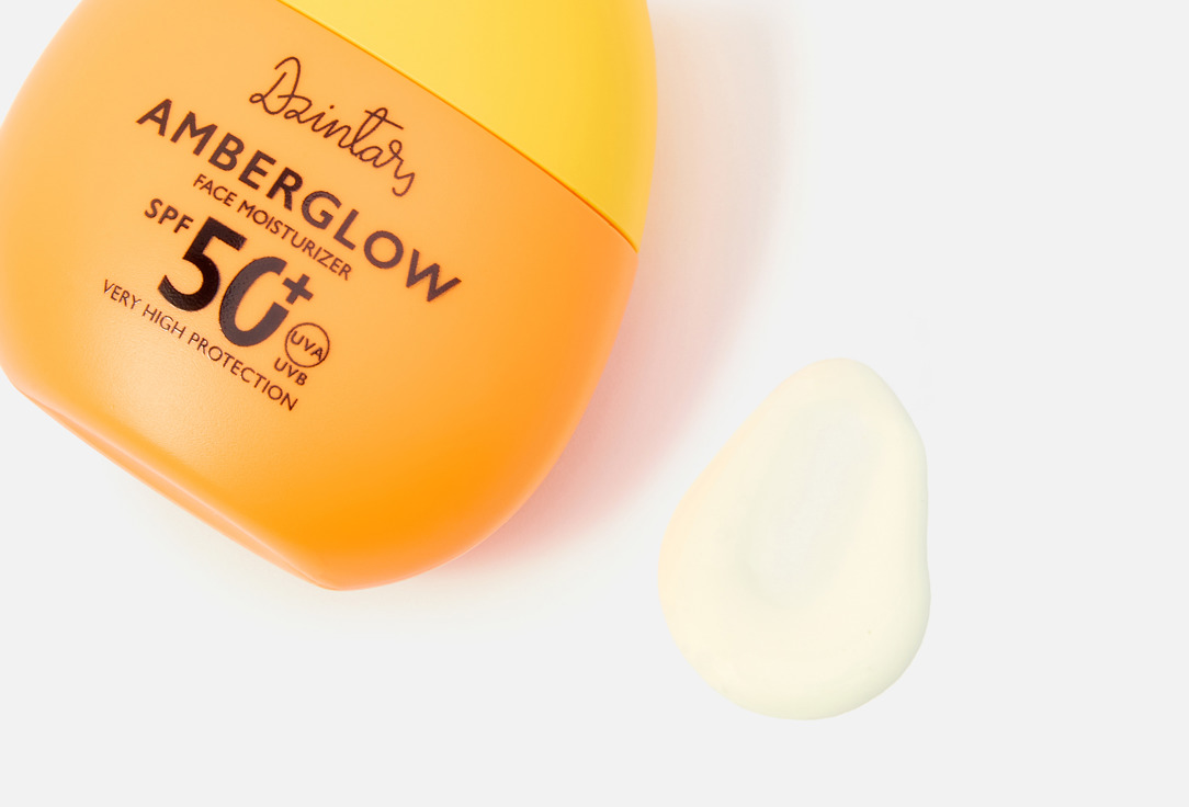 Dzintars FACE MOISTURIZER SPF 50+ AMBERGLOW 50 ml Dzintars FACE MOISTURIZER SPF 50+ AMBERGLOW