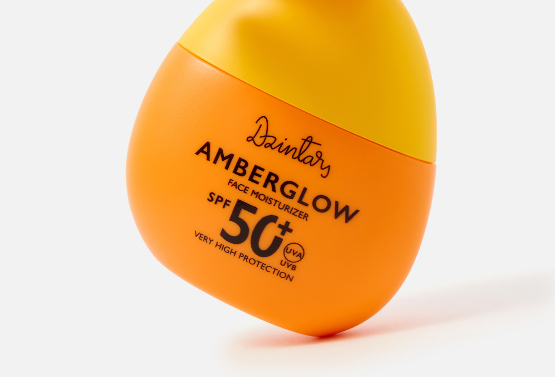 Dzintars FACE MOISTURIZER SPF 50+ AMBERGLOW 50 ml Dzintars FACE MOISTURIZER SPF 50+ AMBERGLOW