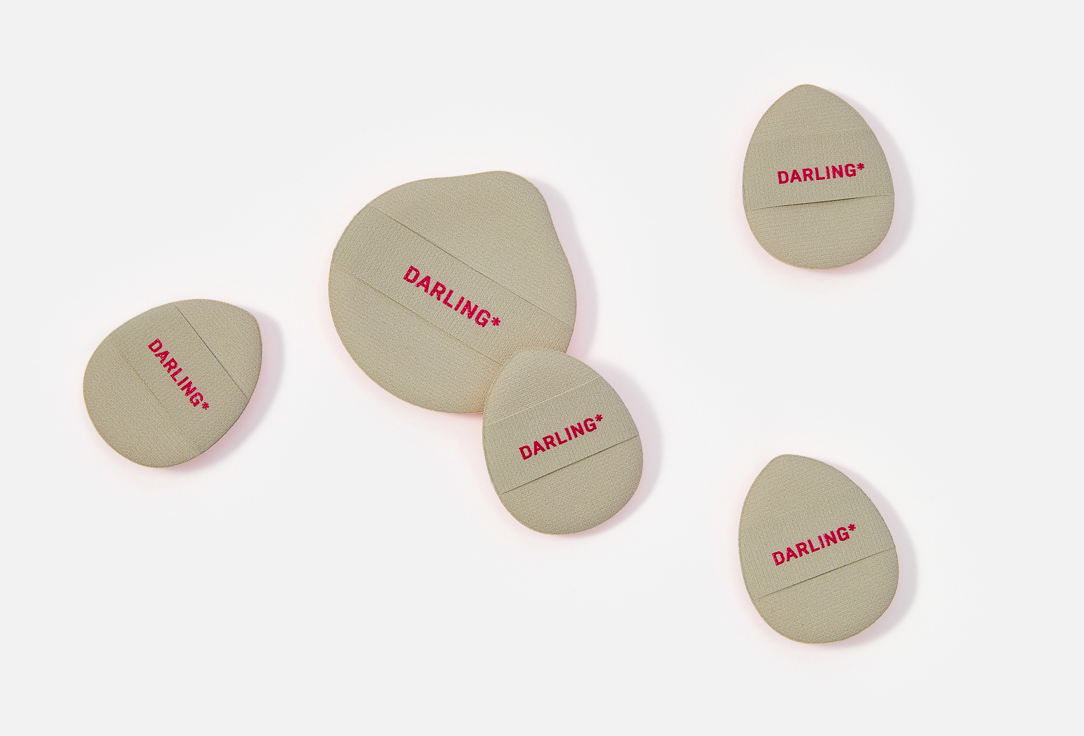 DARLING* Spot application sponge set Cute Puffs 02