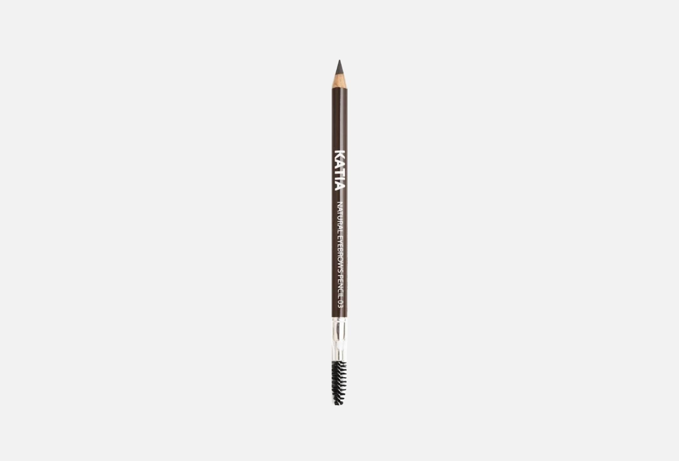 Natural Eyebrows Pencil  1.1 03, Dark brown