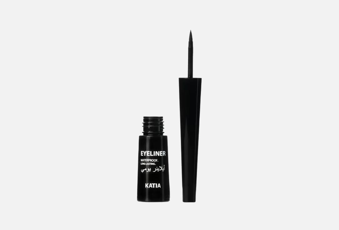 Katia Waterproof Liquid Eyeliner Eyeliner Black 1.2 g Katia Waterproof Liquid Eyeliner Eyeliner