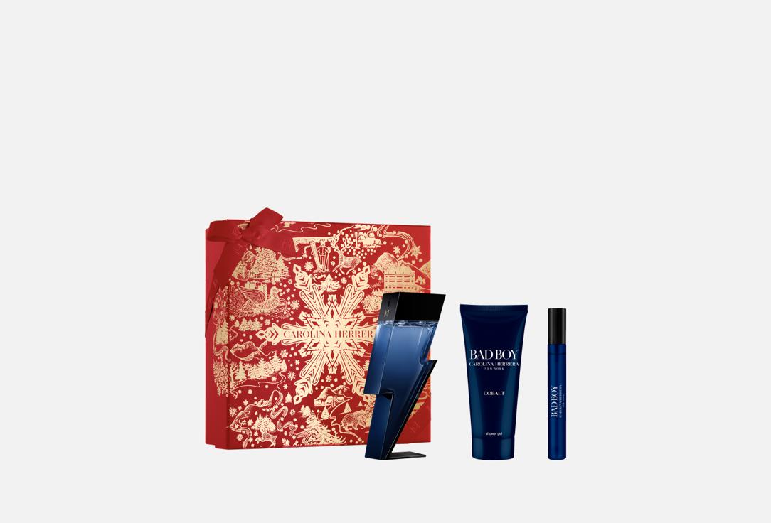Carolina Herrera Eau de Parfum & Shower Gel Gift Set Bad Boy Cobalt