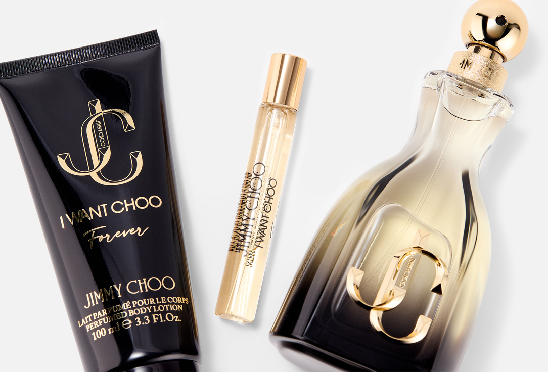 JIMMY CHOO Eau de parfum & Body Lotion Set I Want Choo Forever