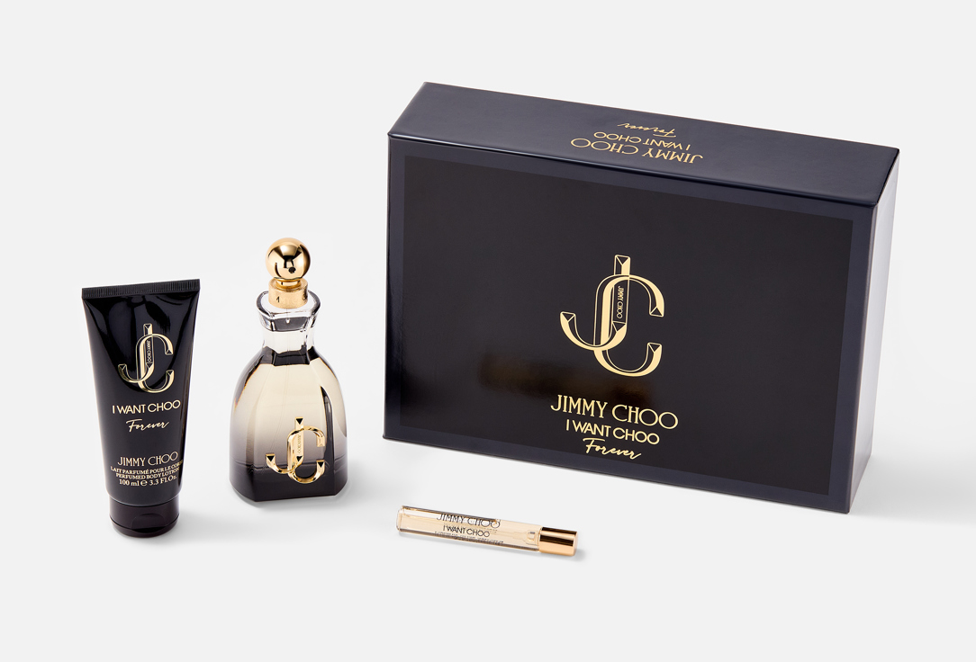 JIMMY CHOO Eau de parfum & Body Lotion Set I Want Choo Forever