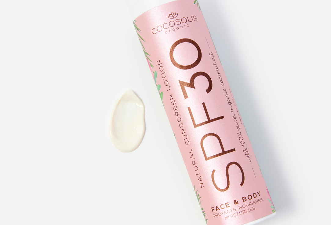COCOSOLIS Natural mineral sunscreen Body lotion SPF30 Natural Sunscreen Lotion 100 ml COCOSOLIS Natural mineral sunscreen Body lotion SPF30 Natural Sunscreen Lotion