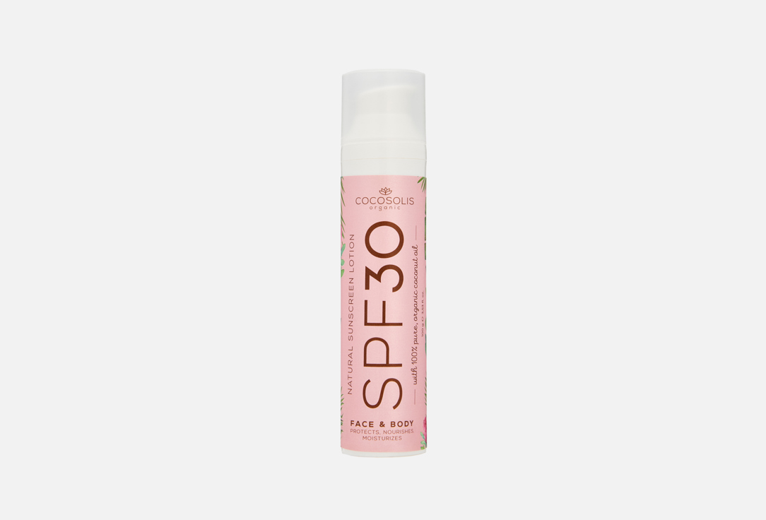 COCOSOLIS Natural mineral sunscreen Body lotion SPF30 Natural Sunscreen Lotion 100 ml COCOSOLIS Natural mineral sunscreen Body lotion SPF30 Natural Sunscreen Lotion
