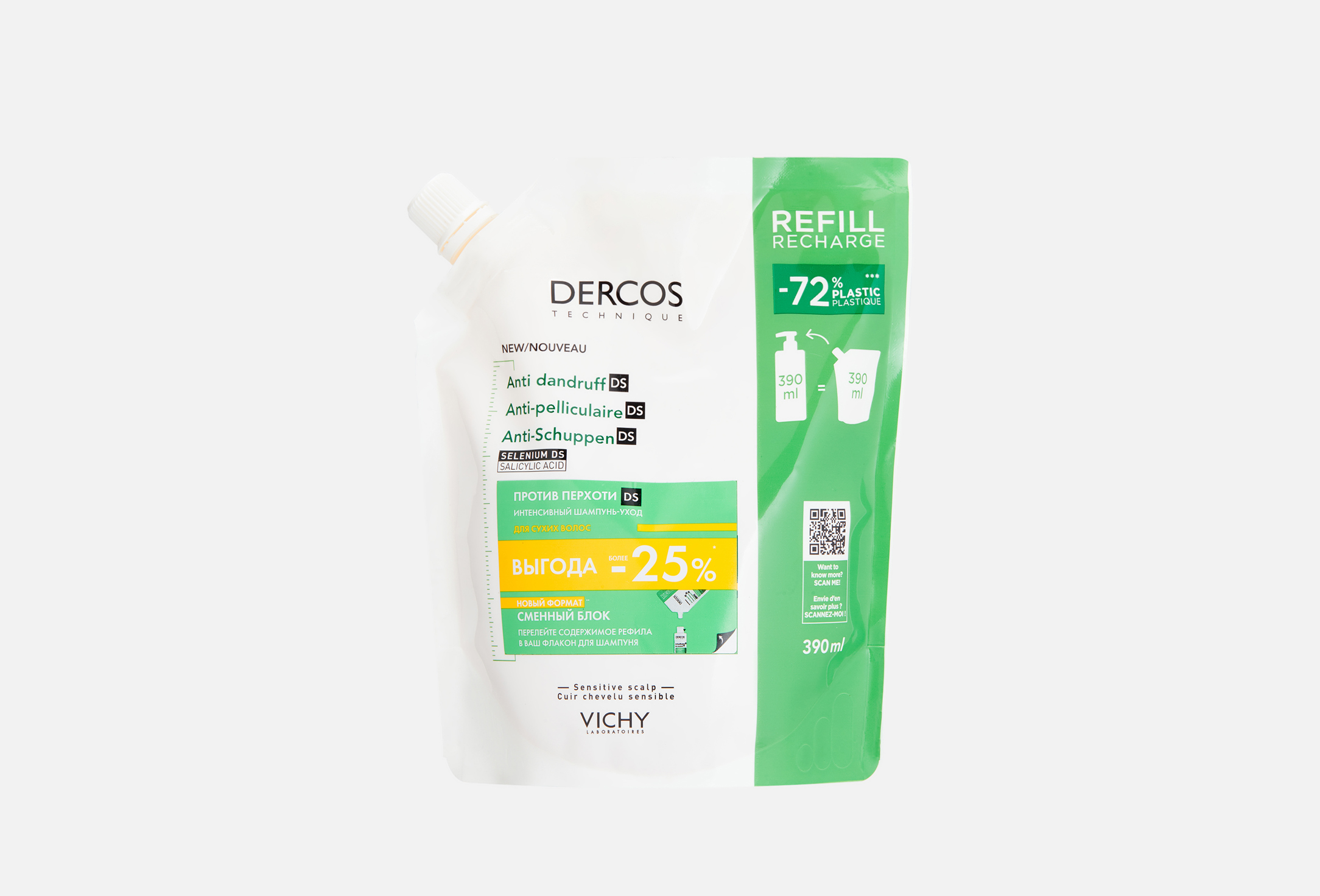 Anti-Dandruff Shampoo for Dry Hair 390