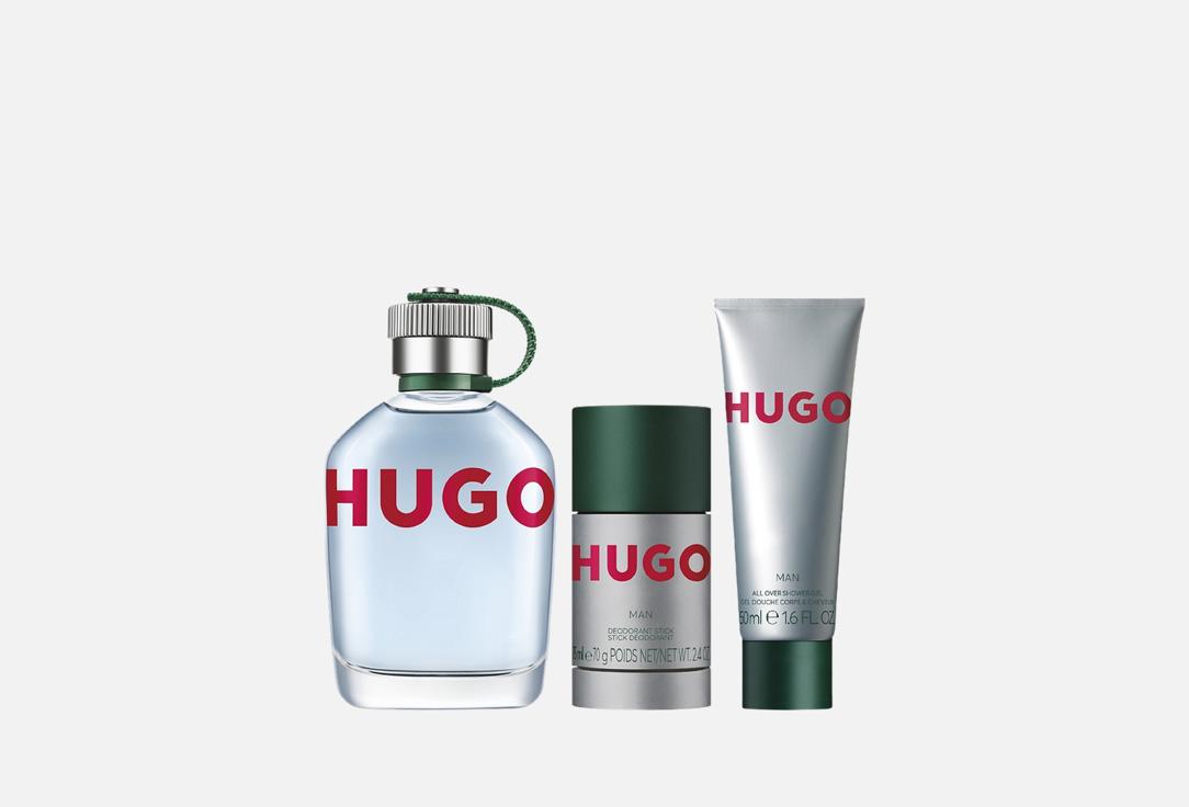 Hugo Boss Gift Set: Eau de toilette, Shower Gel, Deodorant Stick Man