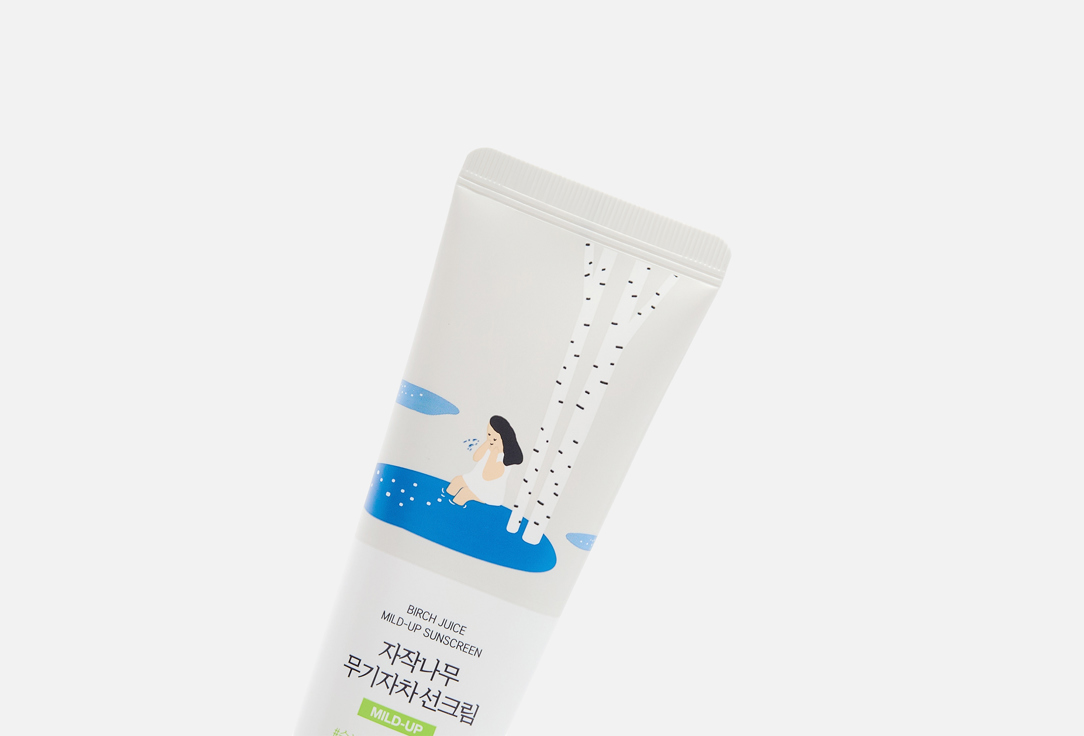 Round Lab Hydrating mineral sunscreen Birch Juice Mild-Up Sunscreen